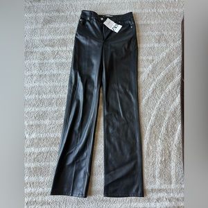 Zara The 90’s Faux Leather Pants